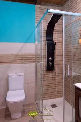 Un baño de Casa Chaluca