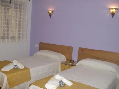 Cama o camas de una habitación en Posada del Teso, Norte provincia Cáceres, Tierras de Granadilla TR-CC-00153