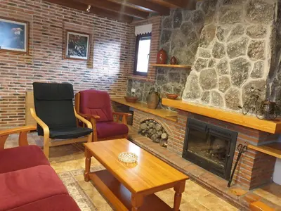 Zona de estar de Los Guijos