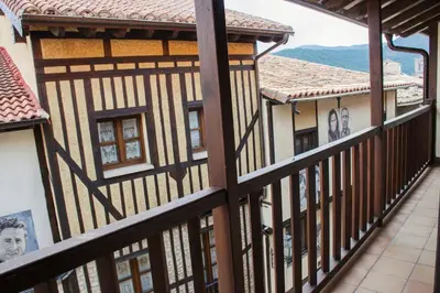 Un balcón o terraza de Ca' la Paz - Mogarraz