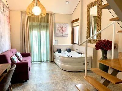 Zona de estar de Akla Hotel Mérida