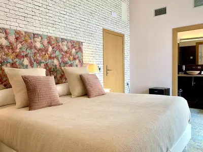 Cama o camas de una habitación en Akla Hotel Mérida