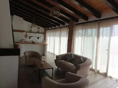 Zona de estar de Apartamentos Rurales En Plena Sierra