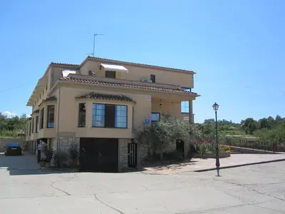 Plano de Hostal Restaurante Santa Cruz