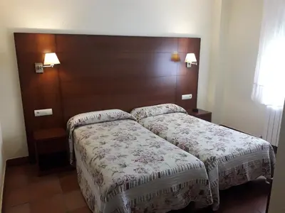 Plano de Hostal Restaurante Santa Cruz