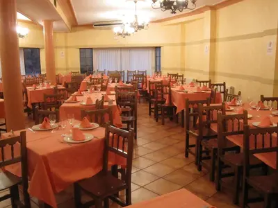 Plano de Hostal Restaurante Santa Cruz