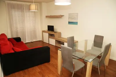 Zona de estar de Apartamentos Turísticos Puente Romano P2 2-A
