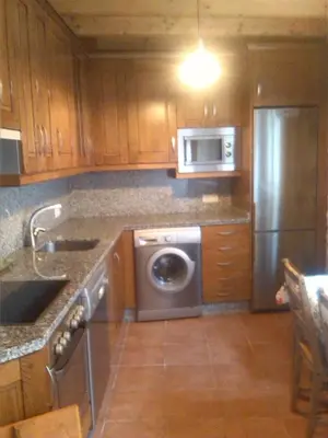 Una cocina o zona de cocina en La plaza