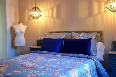 Cama o camas de una habitación en Castillo 13
