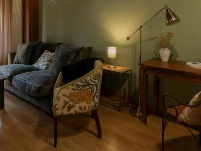 Zona de estar de Beit Shalom, Casa Rural