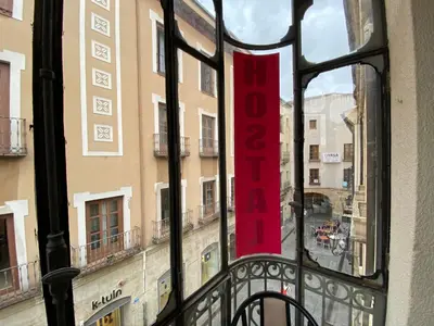 Un balcón o terraza de Hostal Concejo