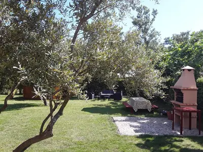 Jardín al aire libre en Los Secaderos