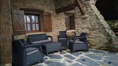 Zona de estar de La Simona Casa Rural