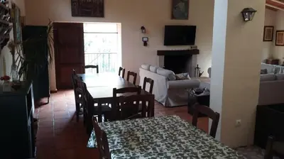 Zona de estar de Casa rural Entreaguas