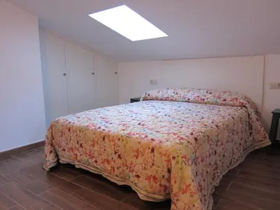 Cama o camas de una habitación en EL CHORRO DE JERTE