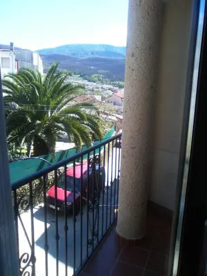 Un balcón o terraza de EL CHORRO DE JERTE