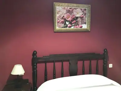 Cama o camas de una habitación en Casa Rural La Herencia