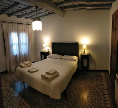 Cama o camas de una habitación en La Herrera lll