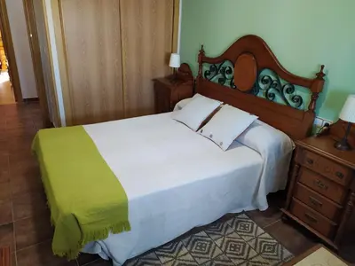 Cama o camas de una habitación en Casa Rural Mi Descanso