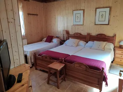 Cama o camas de una habitación en Casa Rural Mi Descanso