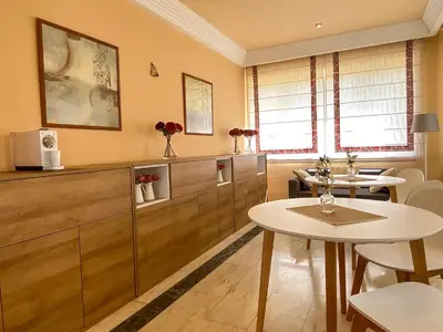 Zona de estar de Casablanca Hotel Studios
