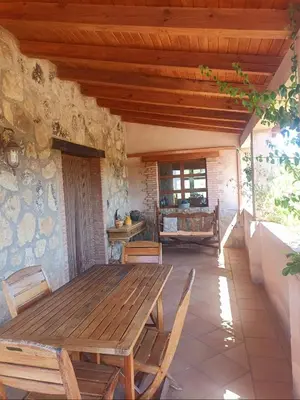 Zona de estar de Casa Rural Balcón del Camino Viejo