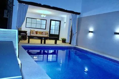 Piscina en o cerca de Casa Rural del Puerto de San Vicente