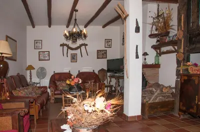 Zona de estar de Casa Rural del Puerto de San Vicente