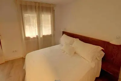 Cama o camas de una habitación en El Mirador de Candelario