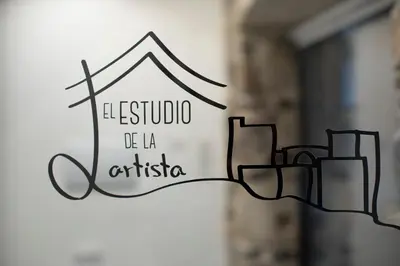 Plano de El Estudio de La Artista - El casar de Leo