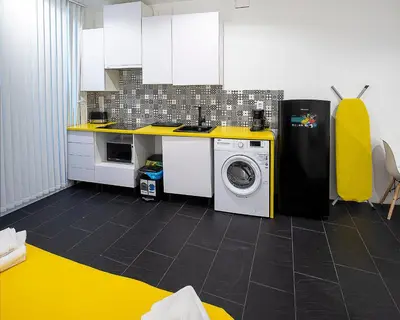 Una cocina o zona de cocina en El Estudio de La Artista - El casar de Leo