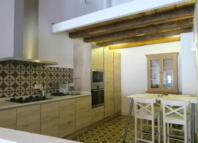 Una cocina o zona de cocina en Apartamento Zocailla Suite