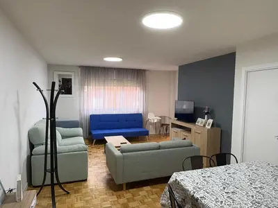 Una televisión o centro de entretenimiento en VUT Casa Trujillano