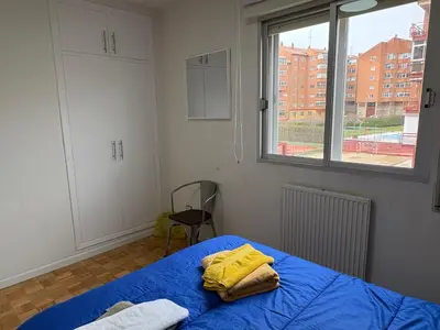 Cama o camas de una habitación en VUT Casa Trujillano