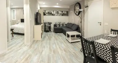 Zona de estar de Apartamento La Campanina