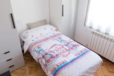 Cama o camas de una habitación en El Tostado