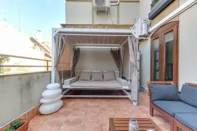 Un balcón o terraza de Central Quality Apartment Spa Salamanca