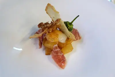Comida en o cerca de este hostal o pensión