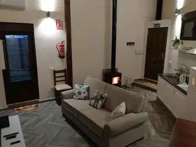 Una cocina o zona de cocina en Apartamento La Sierra