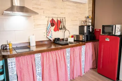 Una cocina o zona de cocina en Apartamento Rural Amaluna