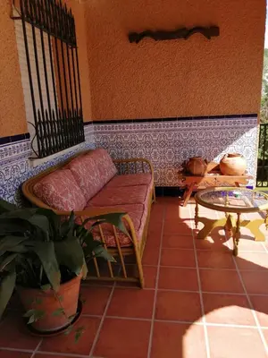 Zona de estar de Casa rural Las Erillas