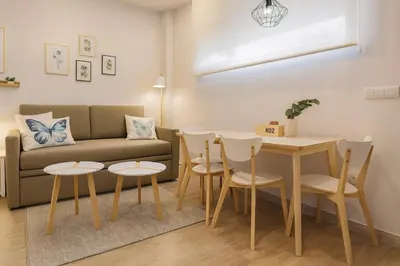 Zona de estar de TRIA NOMINA Apartamentos Turísticos
