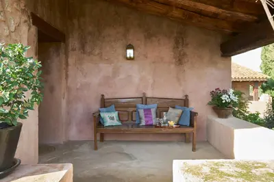 Zona de estar de Finca El Cortiñal
