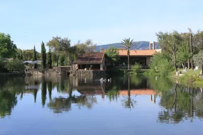 Paisaje cerca de este hotel