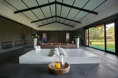 Zona de estar de Finca El Cortiñal