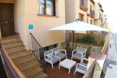 Un balcón o terraza de Casa en el valle del tietar