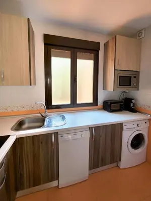 Una cocina o zona de cocina en Casa en el valle del tietar