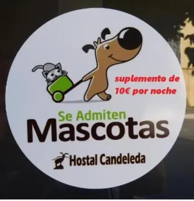 Plano de HOSTAL CANDELEDA