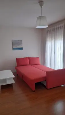 Cama o camas de una habitación en Apartamento turísticos Puente Romano P1 1-C