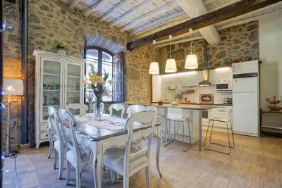 Una cocina o zona de cocina en Casa Jardín de la Plata